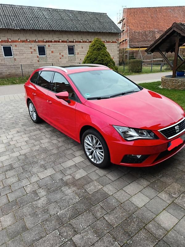 Gebraucht Seat Leon ST Style 131 PS (96 kW) 2020 Rot Kombi