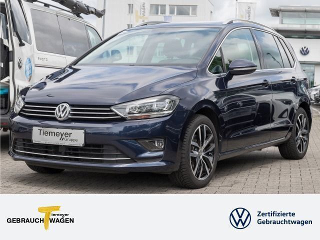 Blau Gebraucht 2015 VW Golf Sportsvan Highline Van / Kleinbus | 13.980 € (Fairer Preis) - Bild 1/4