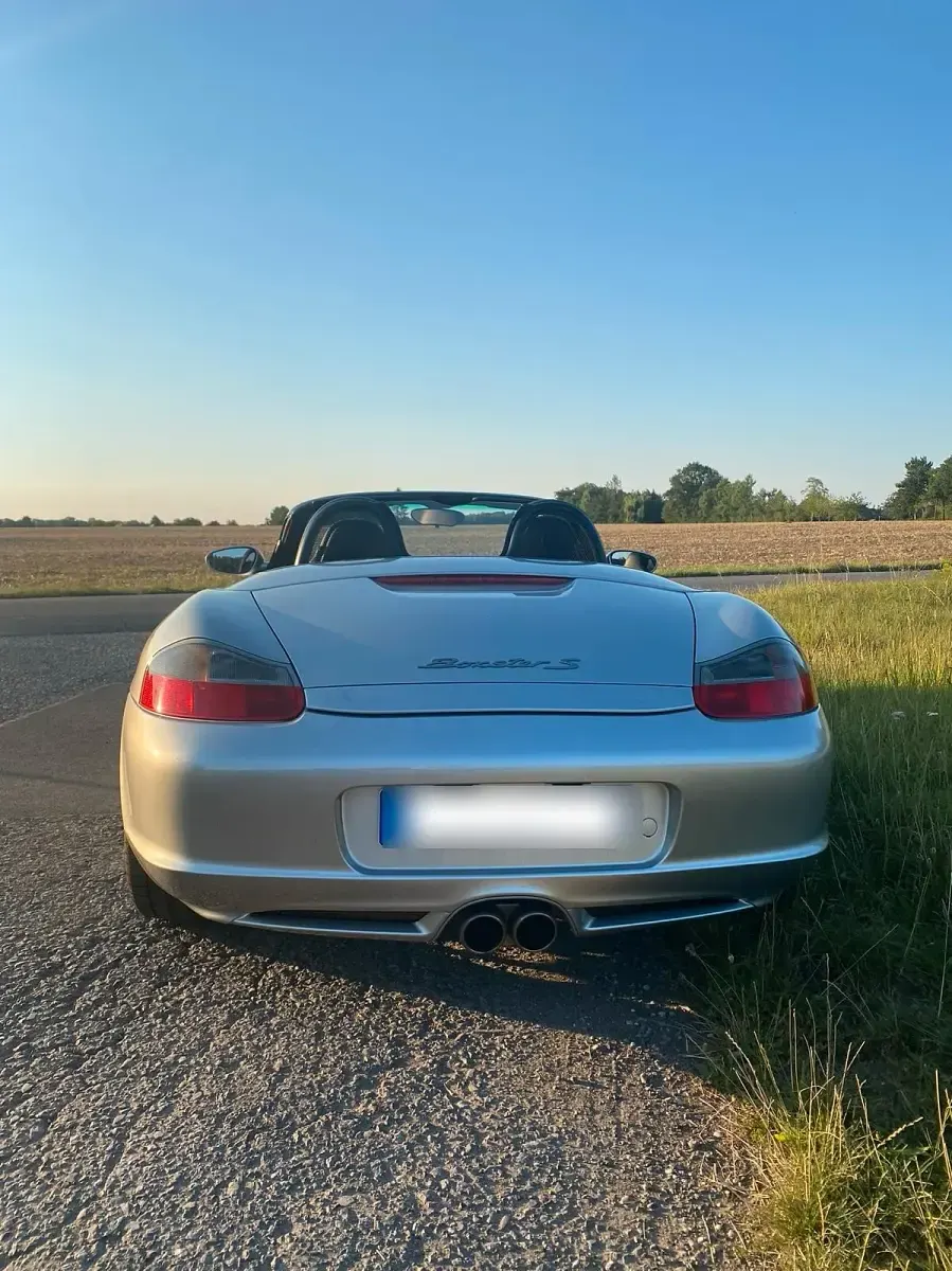Gebraucht Porsche Boxster 260 PS (191 kW) 2003 Silber Cabrio