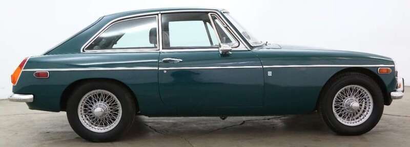 Grün Gebraucht 1973 MG B GT Coupé | 11.000 € - Bild 1/4