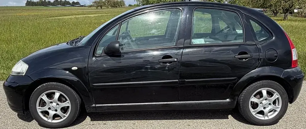 Usado Citroën C3 Comfort 73 CV (53 kW) 2007 Negro Berlina