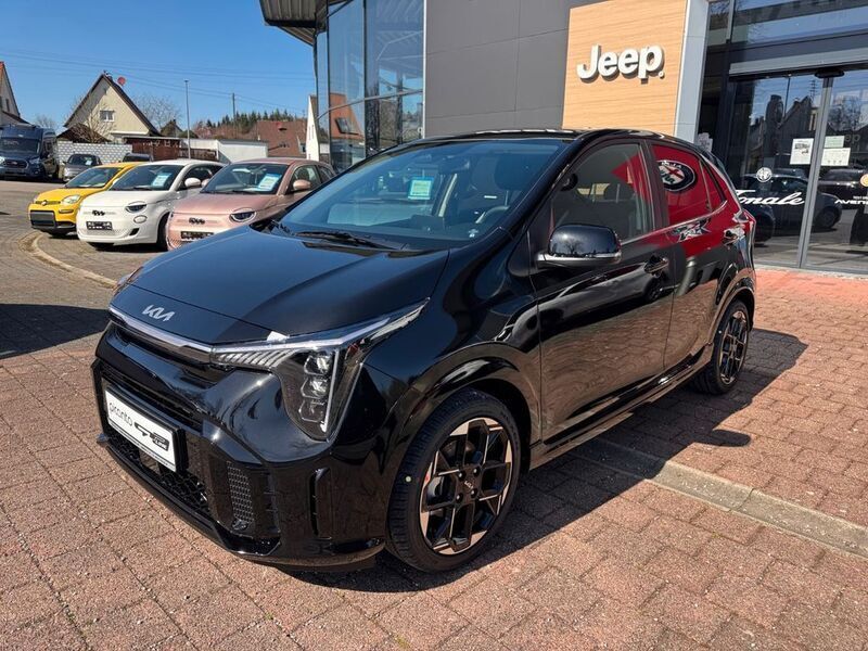 Schwarz Neu 2025 Kia Picanto GT-Line Kleinwagen | 20.980 € (Fairer Preis) - Bild 1/4