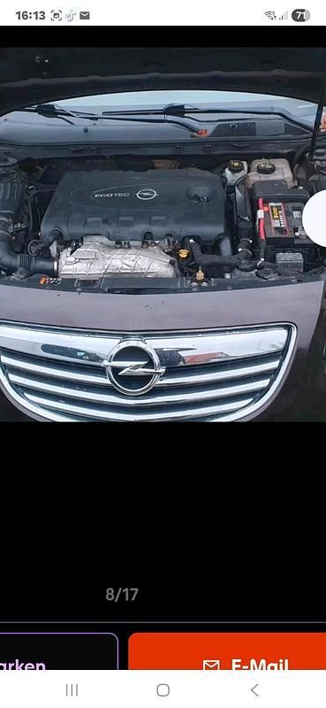 Schwarz Gebraucht 2012 Opel Insignia Sport Kombi | 2.300 € (Superpreis) - Bild 1/4