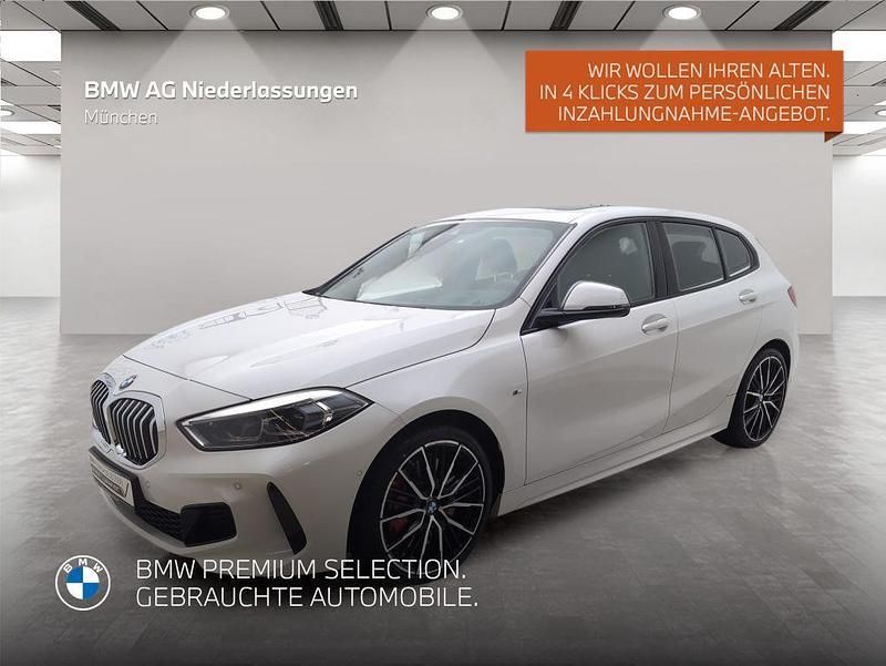 Weiß Gebraucht 2024 BMW 128 Performance Limousine | 36.508 € (Fairer Preis) - Bild 1/4