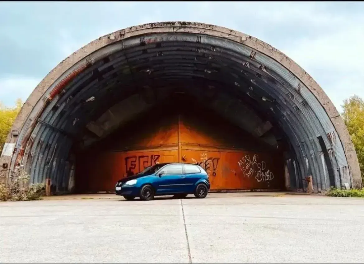 Gebraucht VW Polo 65 PS (47 kW) 2009 Blau Kleinwagen