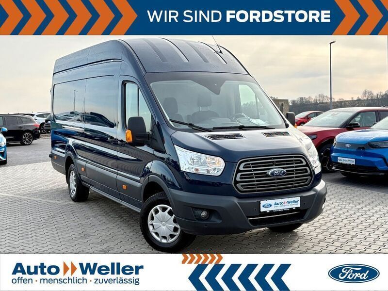 Blau Gebraucht 2019 Ford Transit Trend Van / Kleinbus | 27.358 € - Bild 1/4