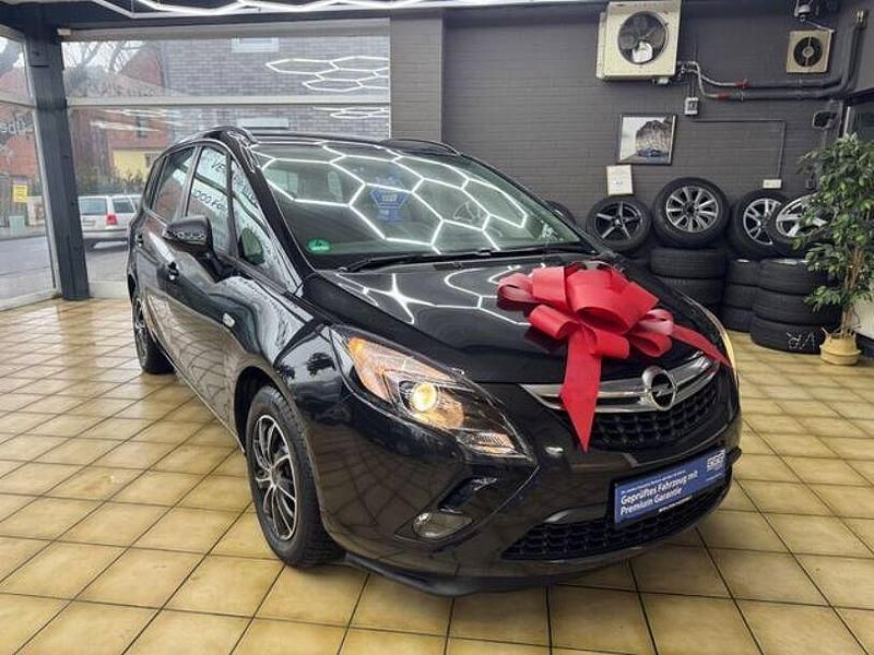 Gebraucht Opel Zafira Tourer drive 120 PS (88 kW) 2016 Schwarz Van / Kleinbus