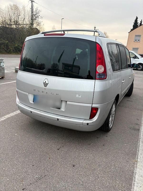 Gebraucht Renault Espace 150 PS (110 kW) 2005 Silber Van / Kleinbus