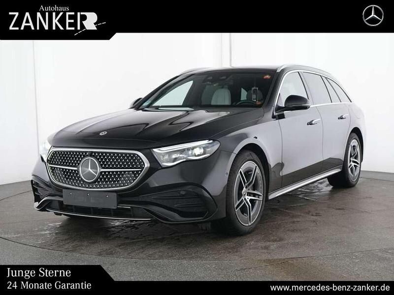 Gebraucht Mercedes E300 AMG 313 PS (230 kW) 2024 Lack obsidianschwarz Kombi