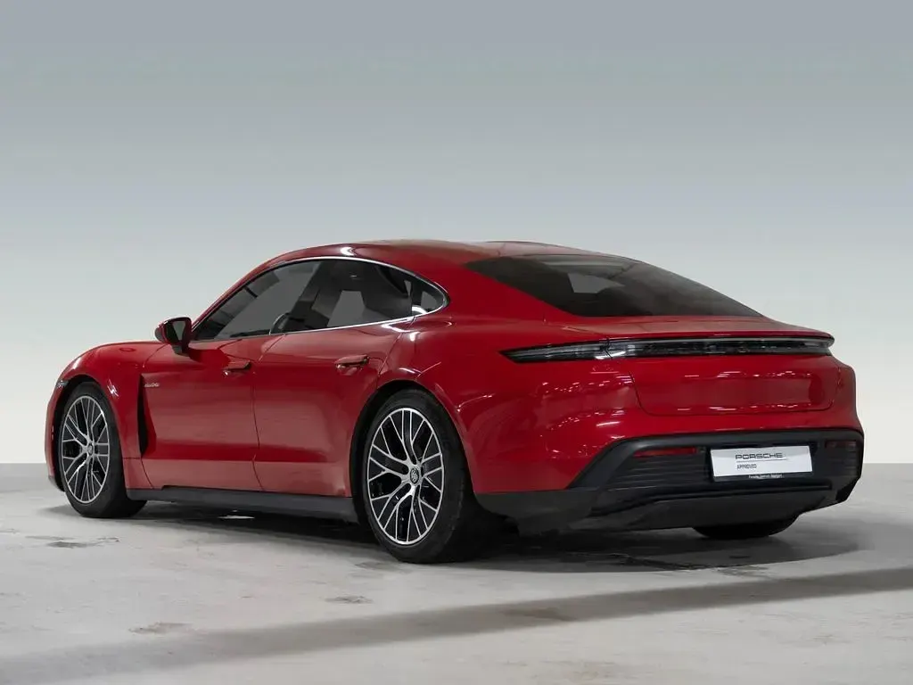 Gebraucht Porsche Taycan 350 kW (476 PS) 2023 Rot Limousine