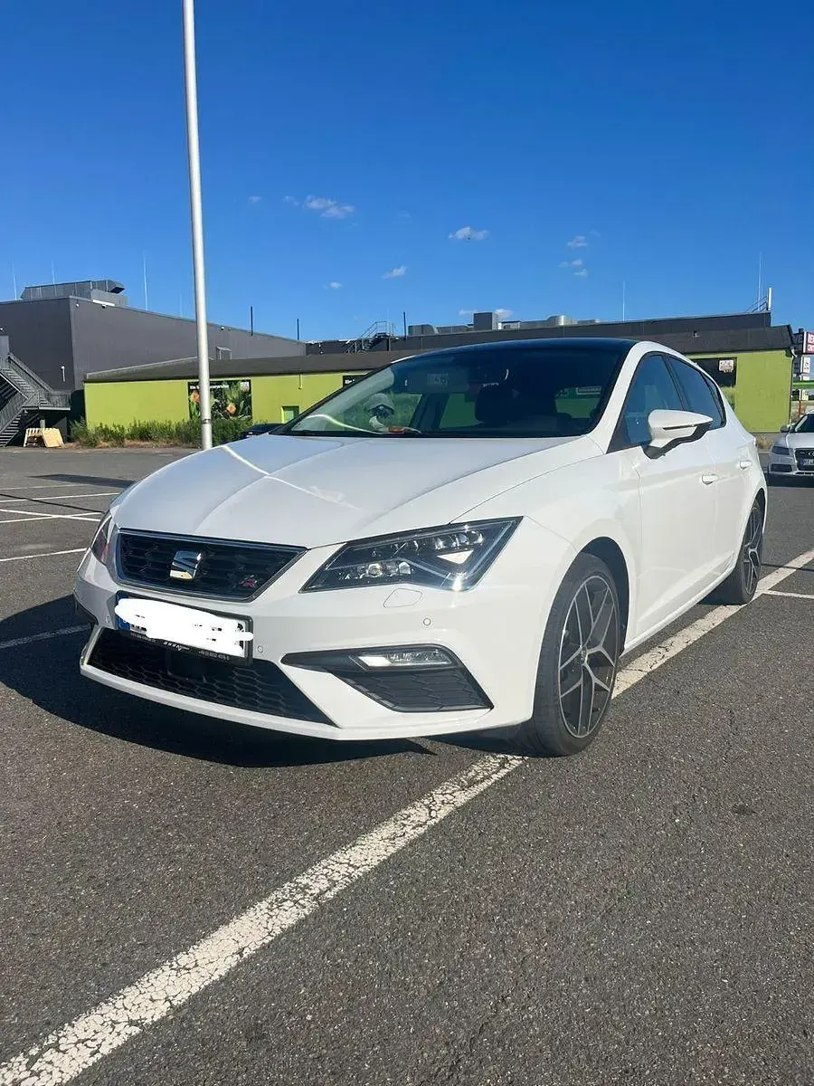 Gebraucht Seat Leon FR 184 PS (135 kW) 2018 Weiß Limousine