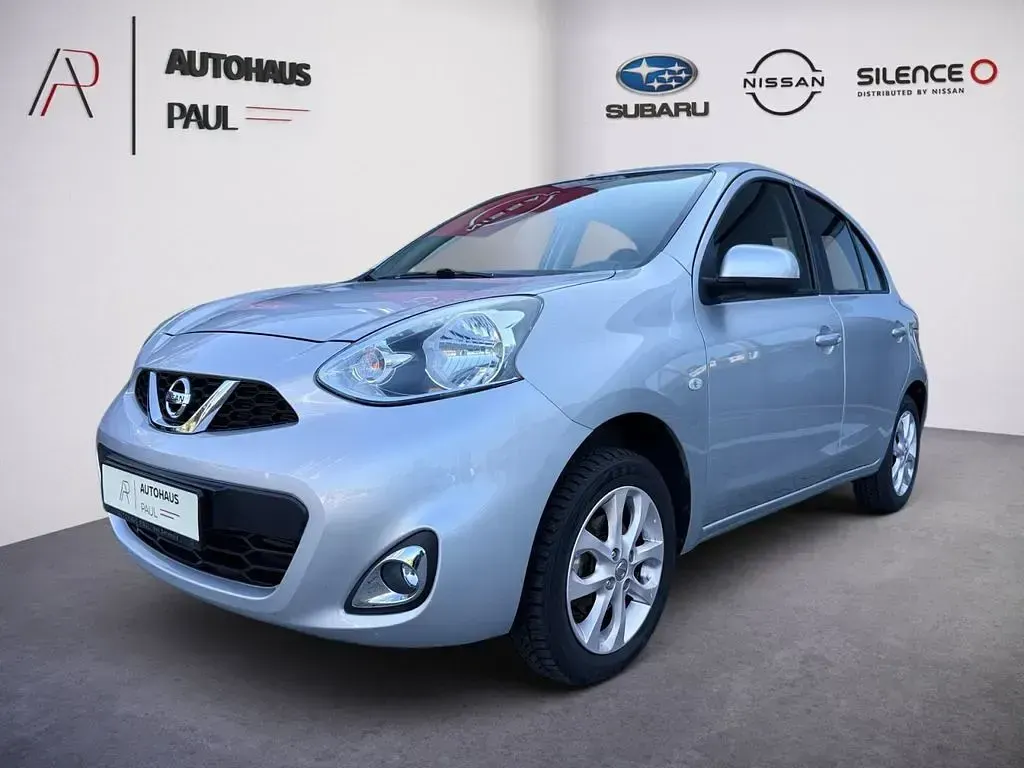 Gebraucht Nissan Micra Acenta 80 PS (58 kW) 2017 Silber Kleinwagen