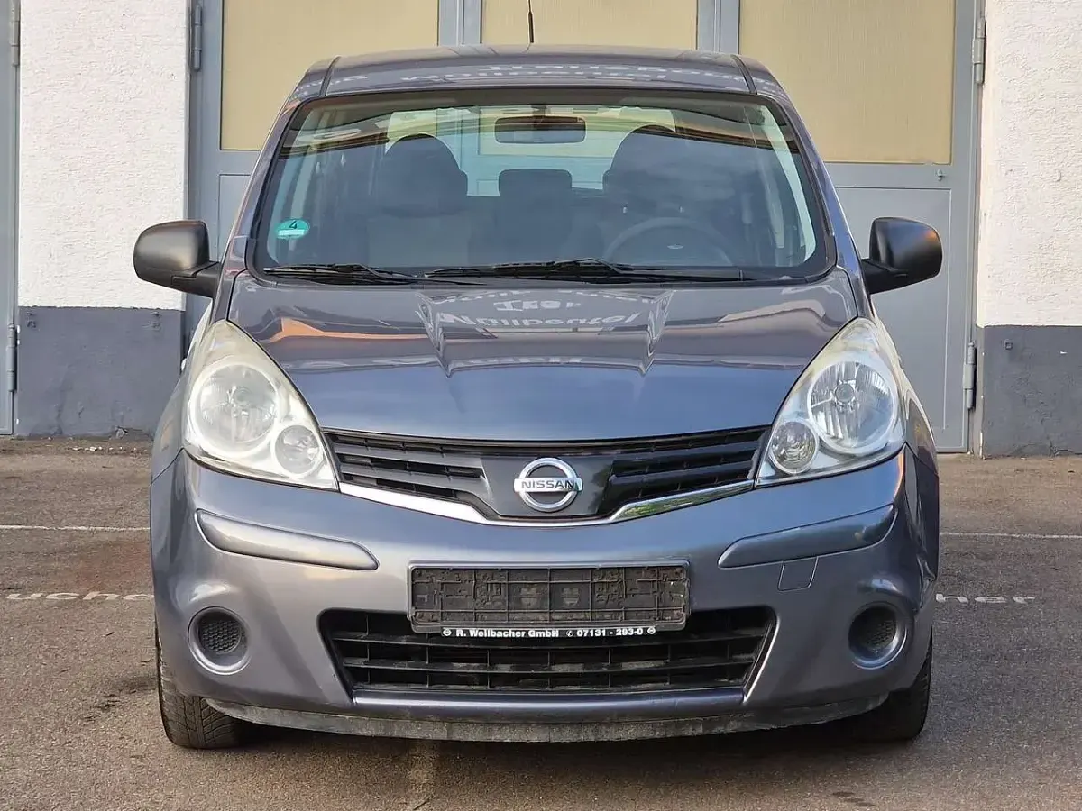 Gebraucht Nissan Note Visia 88 PS (64 kW) 2009 Faded denim (m) Kleinwagen