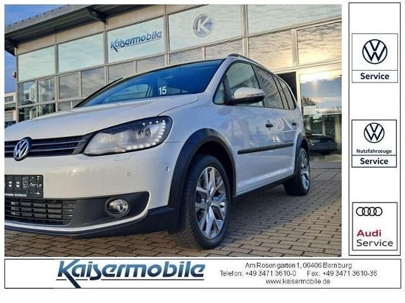 Gebraucht VW Touran Cross 140 PS (102 kW) 2015 Weiß Van / Kleinbus