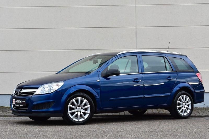 Blau Gebraucht 2008 Opel Astra Edition Kombi | 1.490 € (Guter Preis) - Bild 1/4