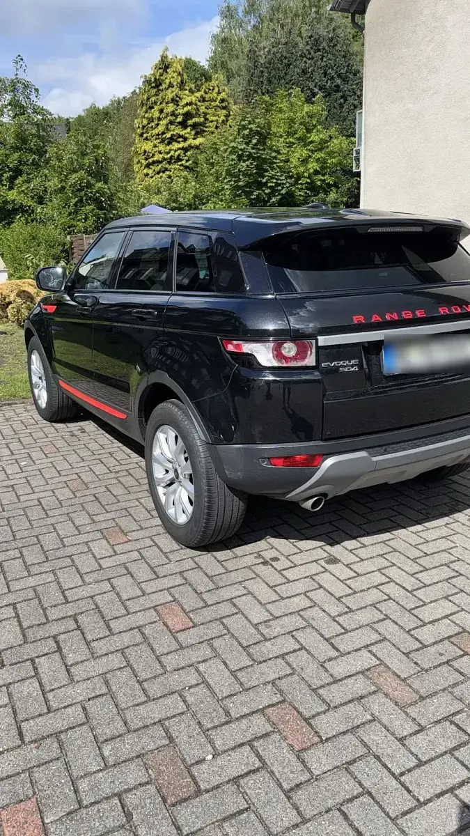 Usata Land Rover Range Rover evoque 190 CV (139 kW) 2012 Nero SUV