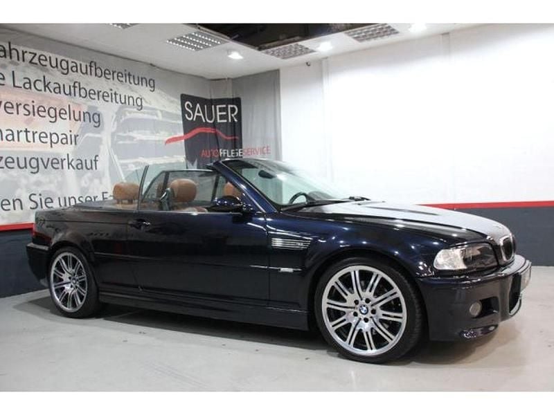 Gebraucht BMW M3 343 PS (252 kW) 2003 Carbonschwarz metallic (metallic) Cabrio