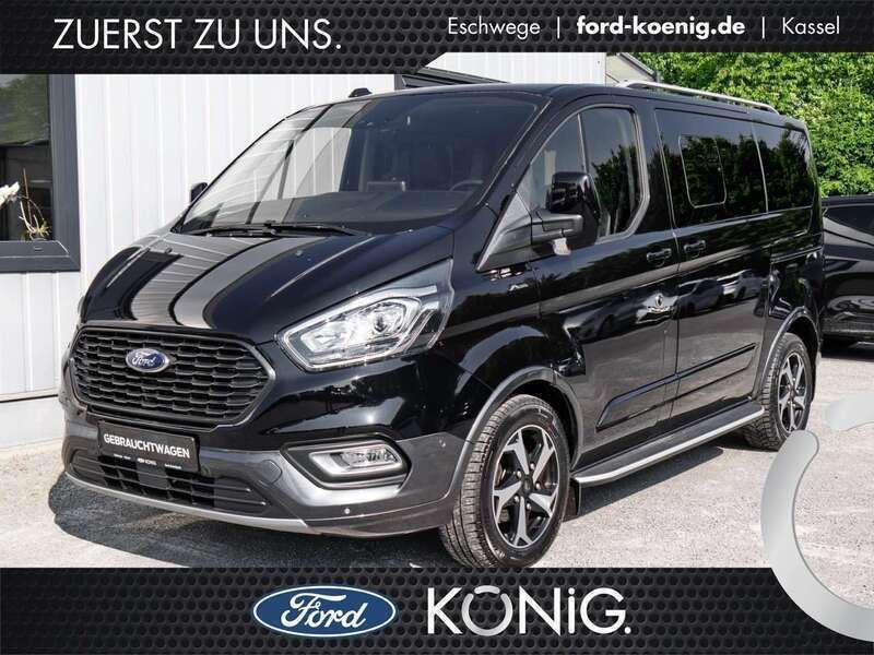 Obsidianschwarz Gebraucht 2023 Ford Tourneo Custom Active Van / Kleinbus | 45.790 € (Etwas zu teuer) - Bild 1/4