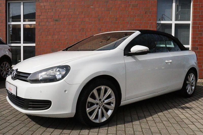 Gebraucht VW Golf Cabriolet 160 PS (117 kW) 2012 Weiß Cabrio
