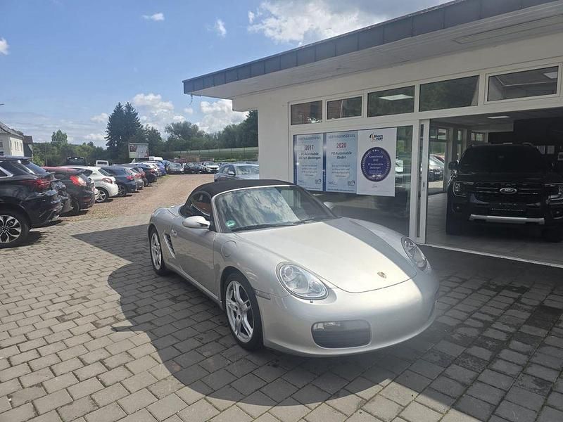 Silber Gebraucht 2005 Porsche Boxster Basis Cabrio | 16.900 € (Guter Preis) - Bild 1/4