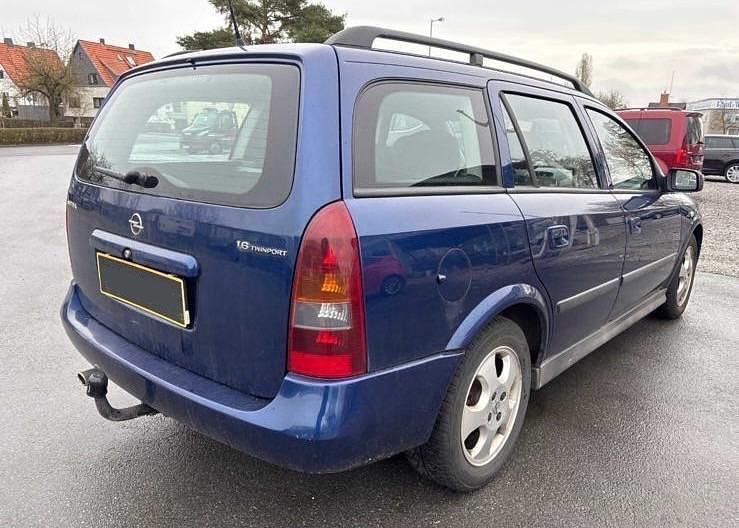 Gebraucht Opel Astra Njoy 103 PS (75 kW) 2004 Blau Kombi