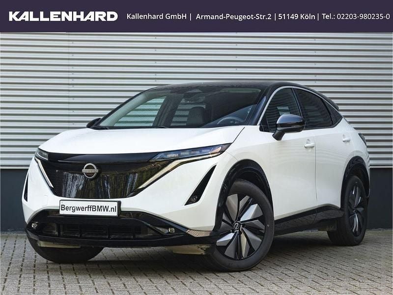 Weiss Gebraucht 2024 Nissan Ariya Advance SUV | 36.890 € (Superpreis) - Bild 1/4