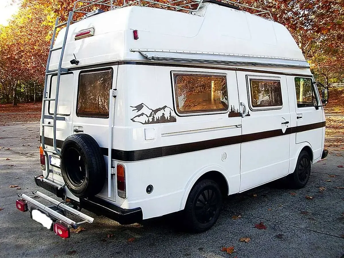 Gebraucht VW LT 75 PS (55 kW) 1984 Weiß Van / Kleinbus