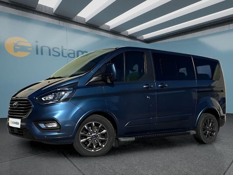 Blau Gebraucht 2020 Ford Tourneo Custom Van | 35.499 € - Bild 1/4