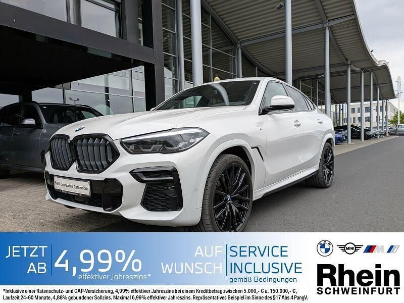 Alpinweiss uni Gebraucht 2022 BMW X6 M Sport SUV | 68.790 € (Guter Preis) - Bild 1/4