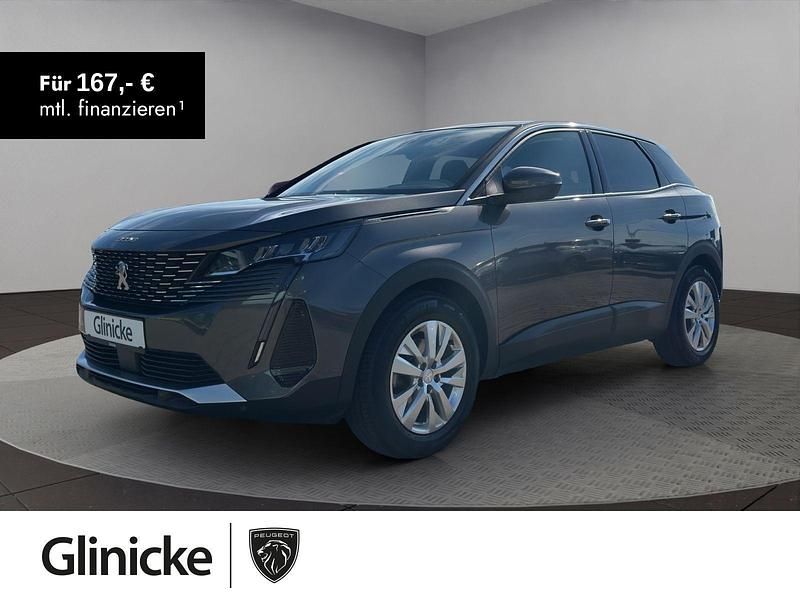 Grau Gebraucht 2021 Peugeot 3008 Active Limousine | 19.480 € (Fairer Preis) - Bild 1/3