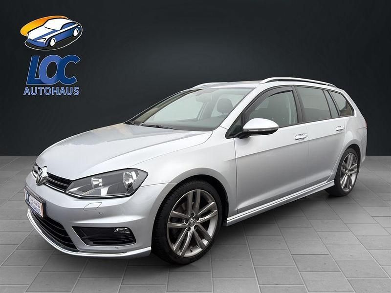 Silber Gebraucht 2016 VW Golf VII LOUNGE Kombi | 12.590 € (Fairer Preis) - Bild 1/4