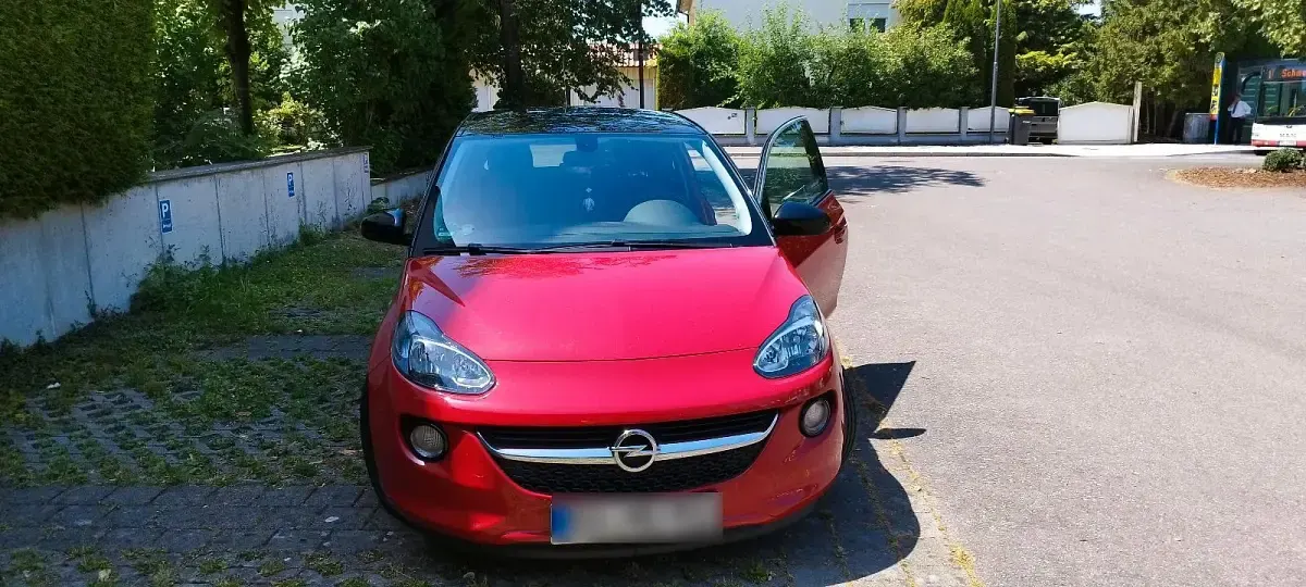 Gebraucht Opel Adam 69 PS (50 kW) 2016 Rot Kleinwagen