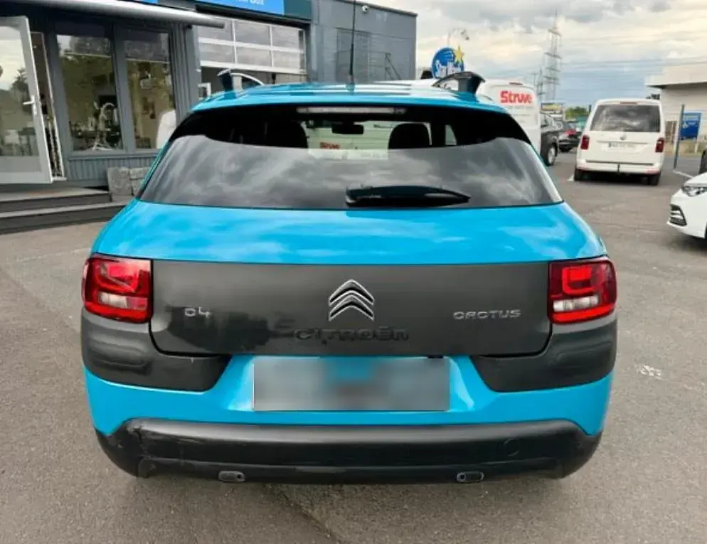 Gebraucht Citroën C4 110 PS (80 kW) 2017 Blau SUV
