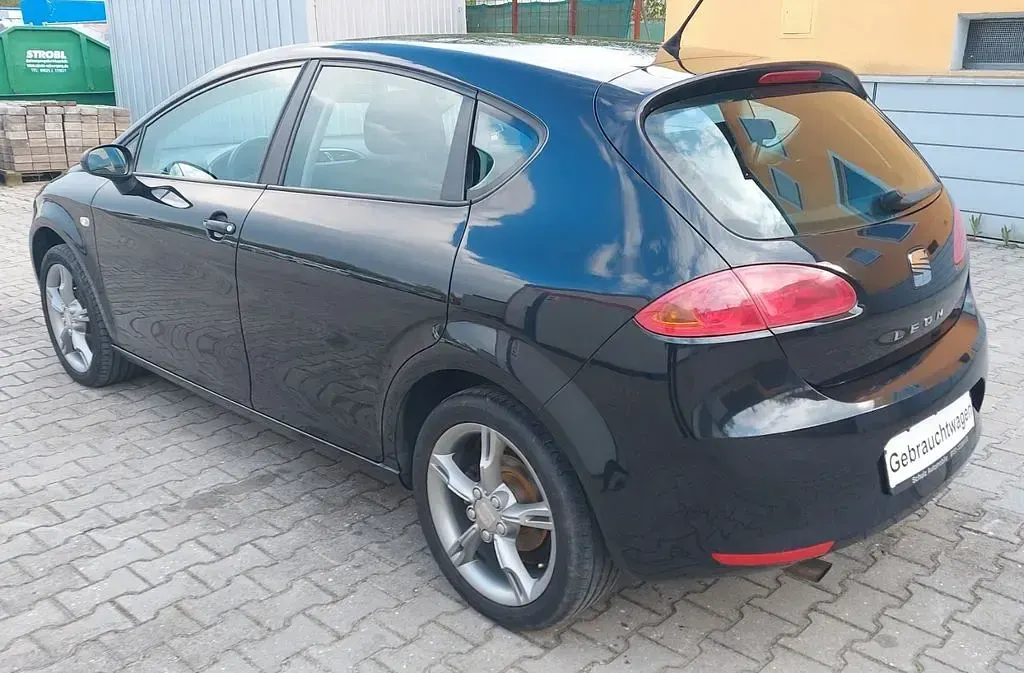 Gebraucht Seat Leon Sport 102 PS (75 kW) 2008 Schwarz Kleinwagen