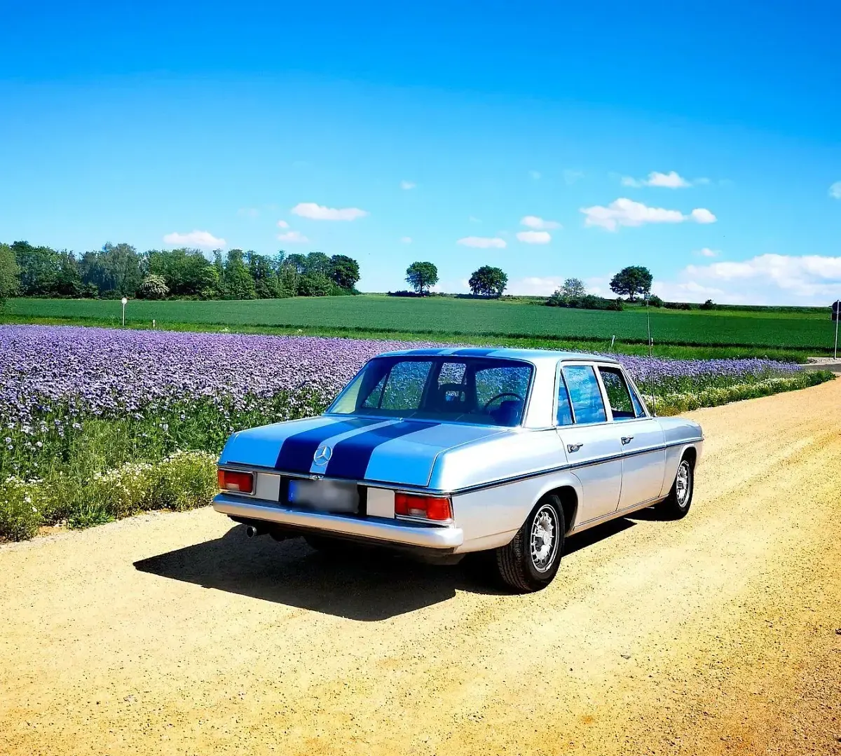 Gebraucht Mercedes 230 120 PS (88 kW) 1973 Silber Limousine