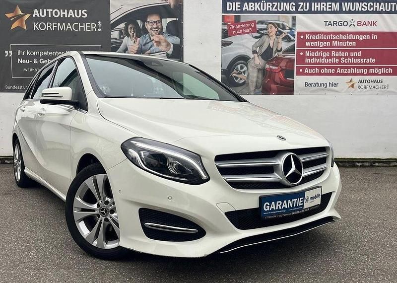 Gebraucht Mercedes B220 Edition 184 PS (135 kW) 2018 Calcitweiss  unilack Van / Kleinbus