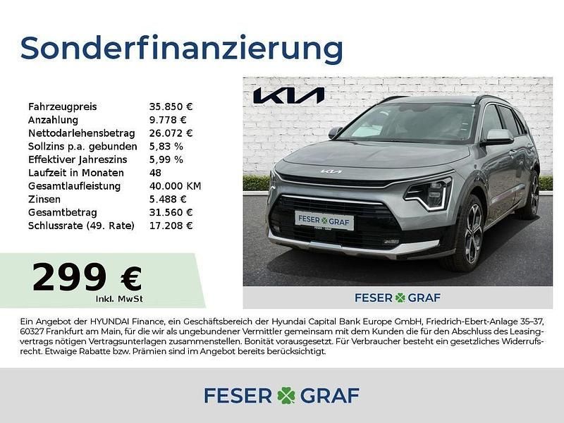 Stahlgrau Neu 2025 Kia Niro Spirit SUV | 35.850 € (Fairer Preis) - Bild 1/4