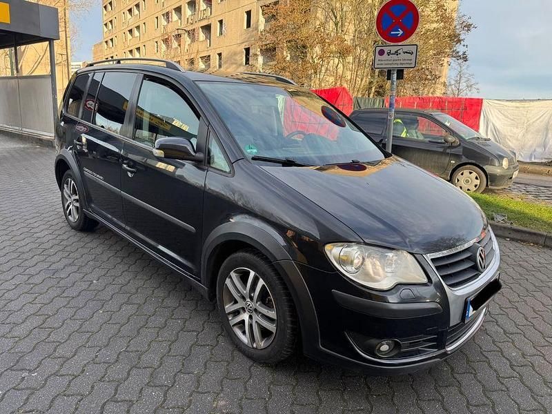 Gebraucht VW Touran Cross 140 PS (102 kW) 2007 Schwarz Van / Kleinbus
