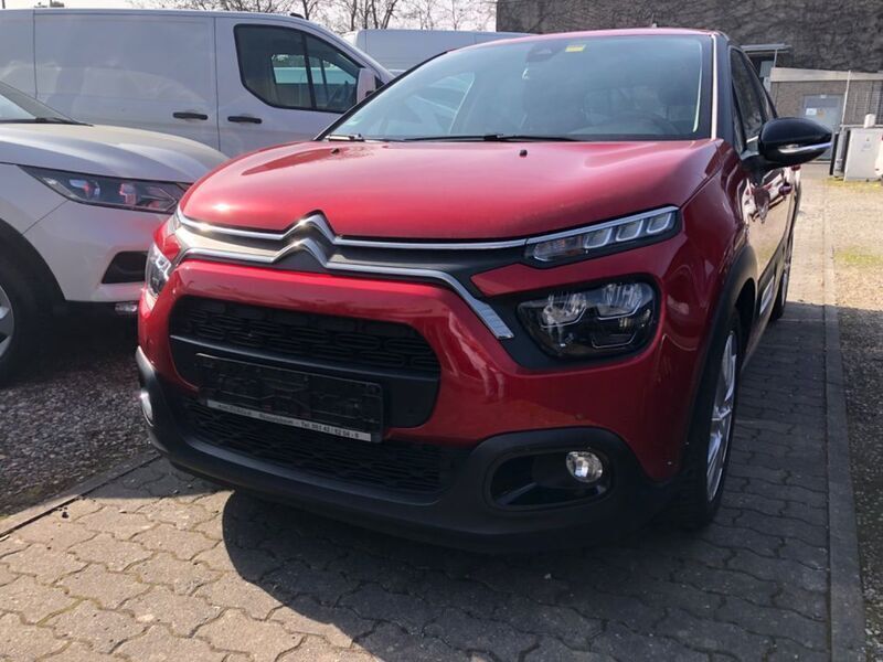 Rot Gebraucht 2021 Citroën C3 Shine Kleinwagen | 10.800 € (Fairer Preis) - Bild 1/4
