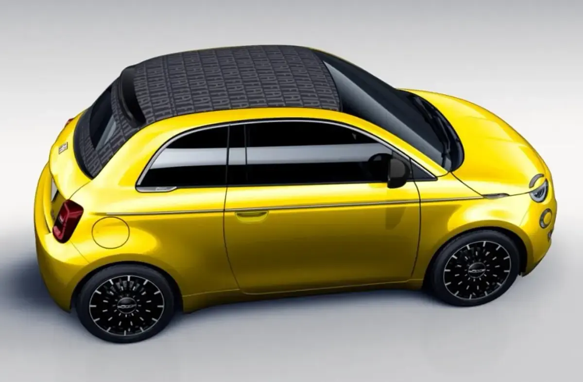 Neu Fiat 500C La Prima 65 PS (47 kW) 2026 Sun of italy gelb metallic Cabrio