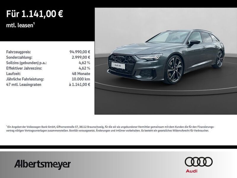 Grau Neu 2025 Audi A6 S-Line Kombi | 94.990 € - Bild 1/4