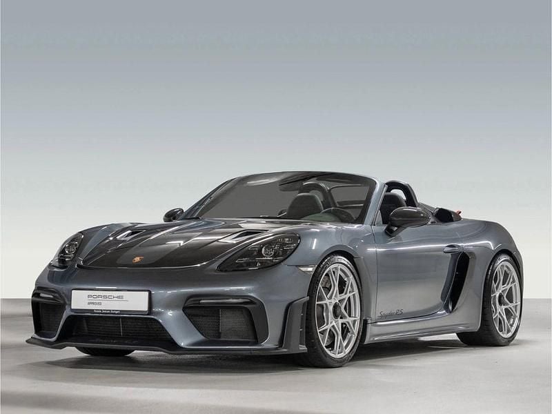 Gebraucht Porsche 718 Spyder Chrono 500 PS (367 kW) 2024 Silber Cabrio