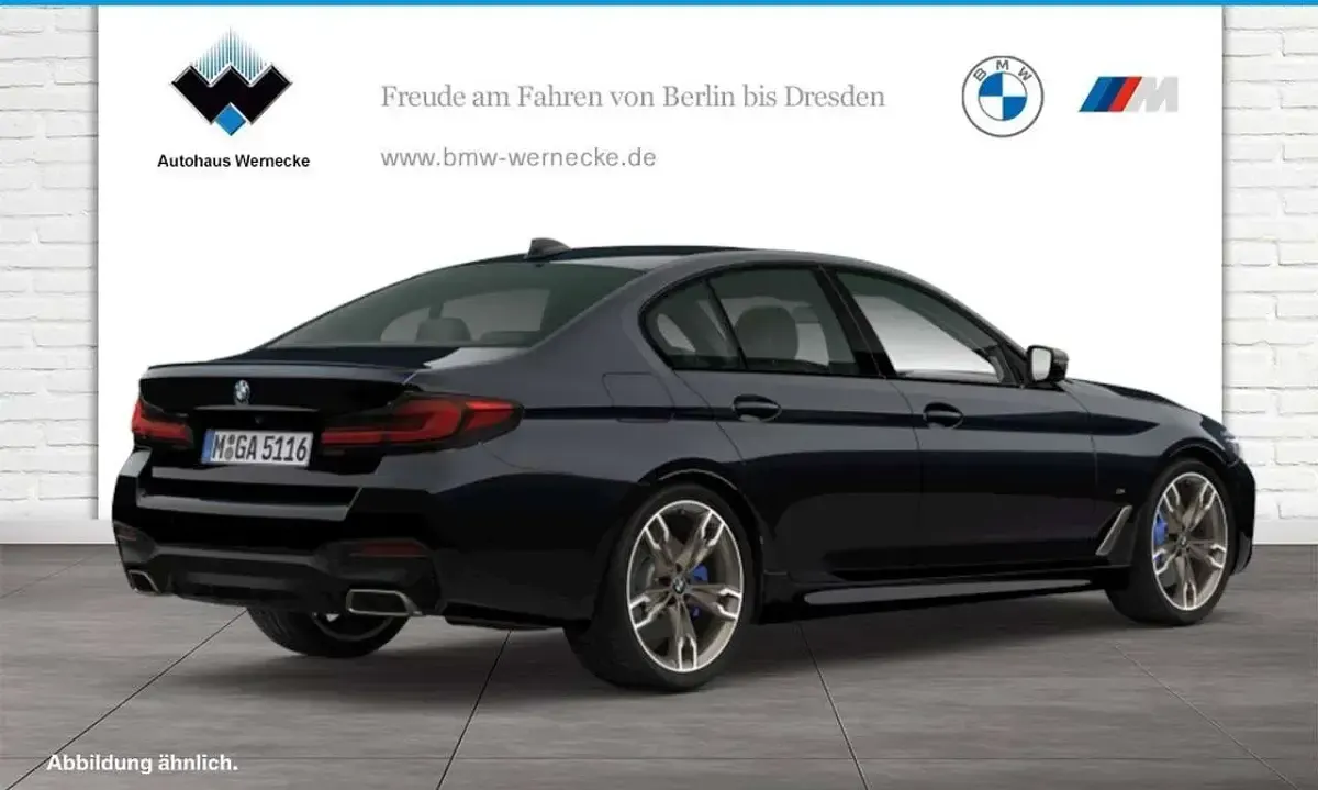 Gebraucht BMW M550 Performance 530 PS (389 kW) 2022 M carbonschwarz Limousine