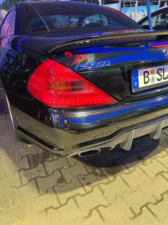 Gebraucht Mercedes SL600 500 PS (367 kW) 2004 Schwarz Cabrio