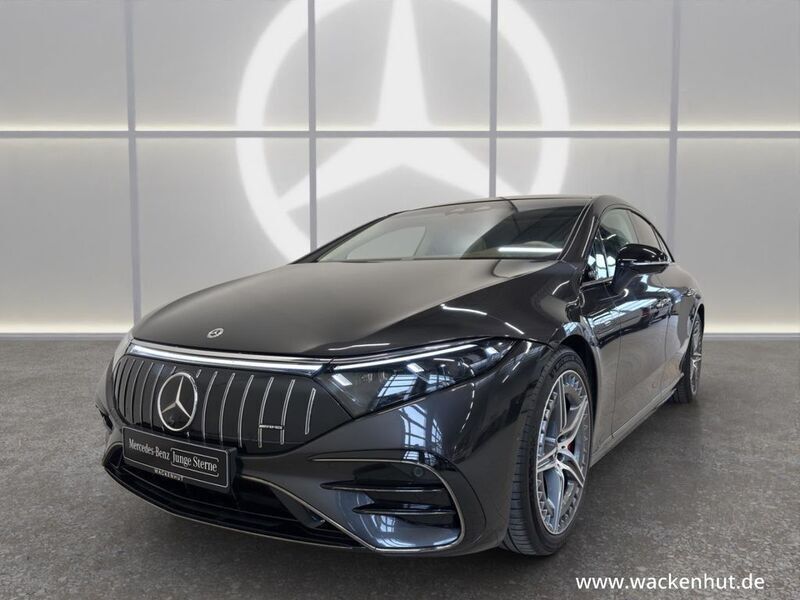 Grau Gebraucht 2022 Mercedes EQS 53 AMG Night Limousine | 78.930 € (Teuer) - Bild 1/4