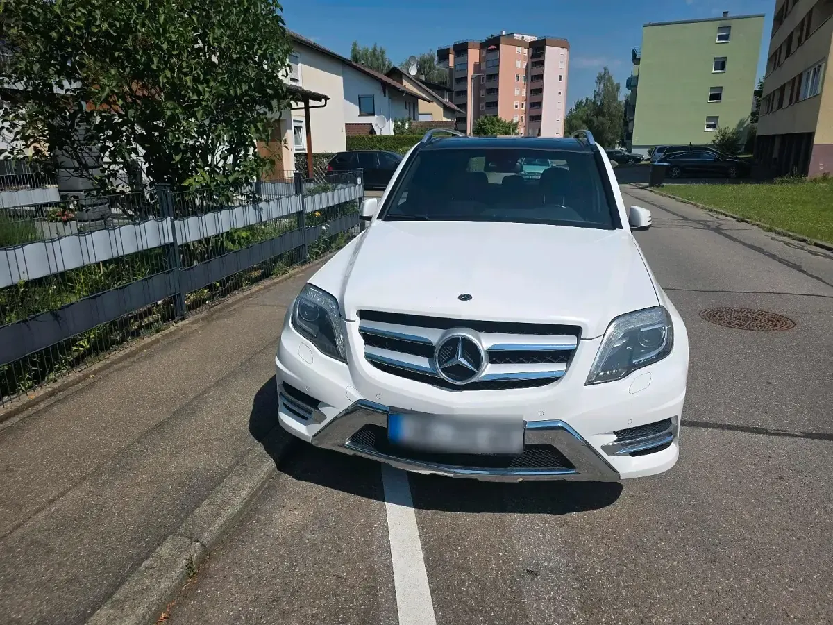 Gebraucht Mercedes GLK220 170 PS (125 kW) 2014 Weiß SUV