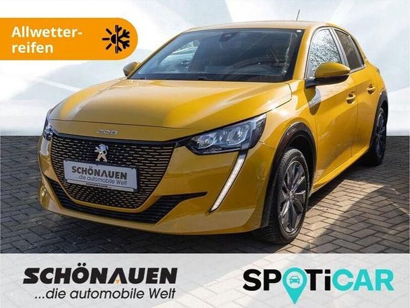 Gebraucht Peugeot e-208 Active 100 kW (136 PS) 2022 Gelb Kleinwagen
