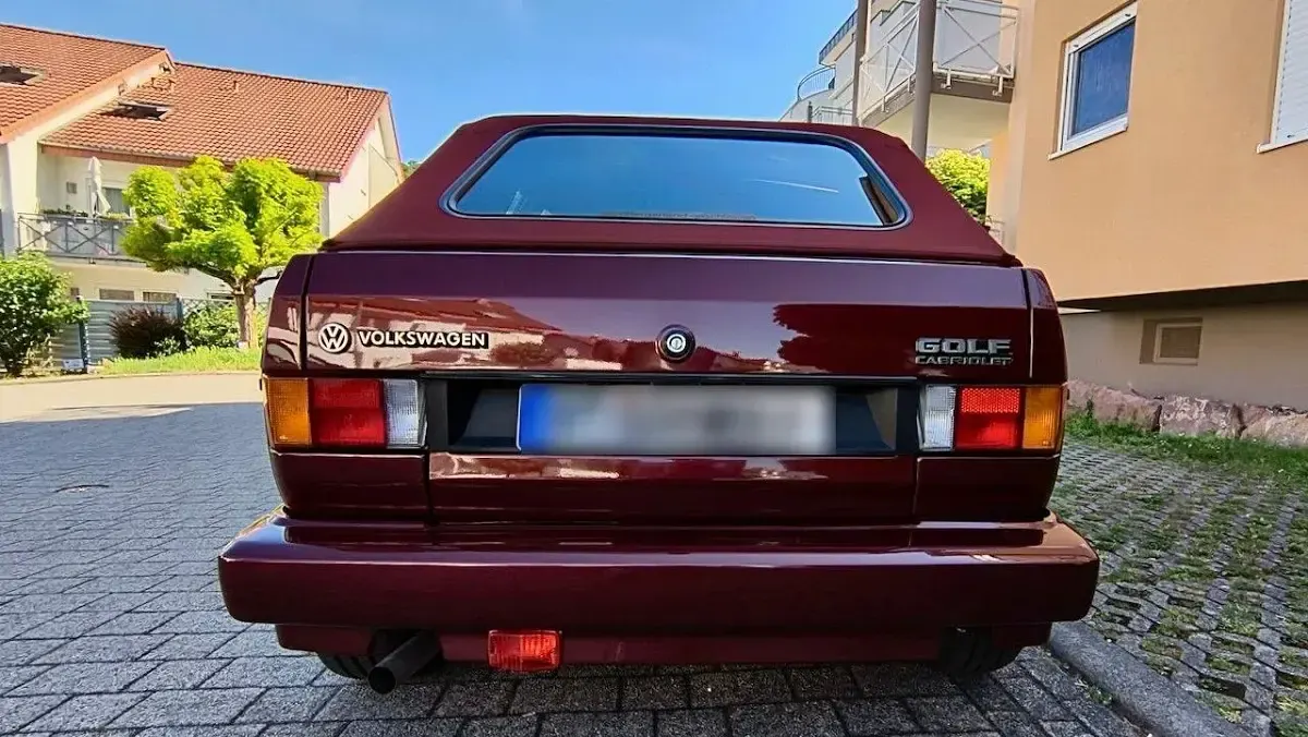 Gebraucht VW Golf Cabriolet Classicline 98 PS (72 kW) 1992 Violett Cabrio