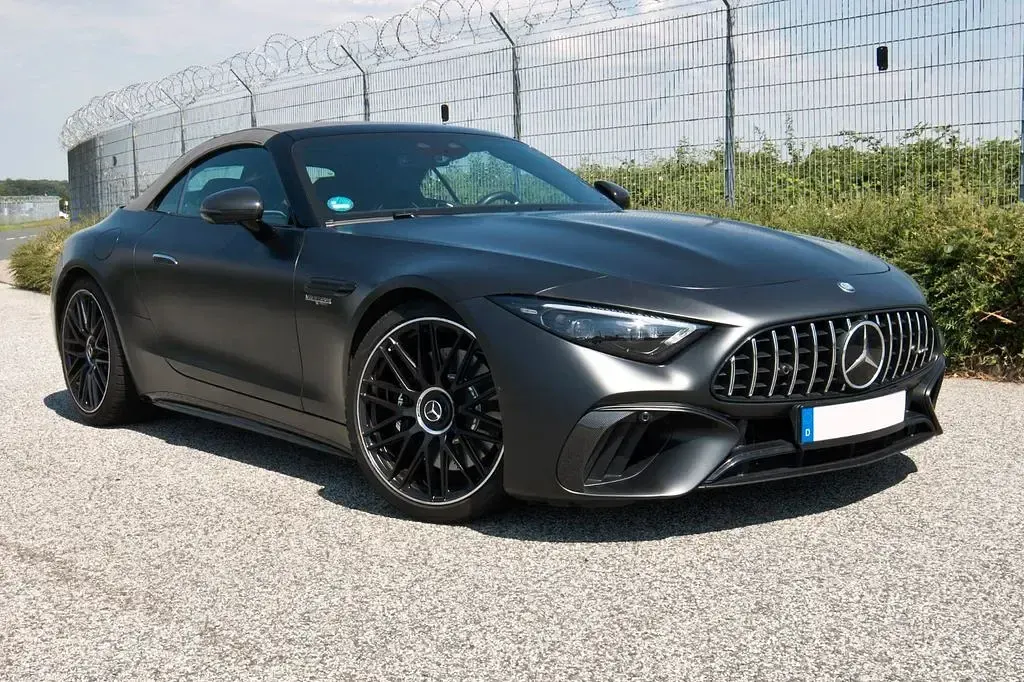 Gebraucht Mercedes SL55 AMG AMG 476 PS (350 kW) 2023 Schwarz Cabrio
