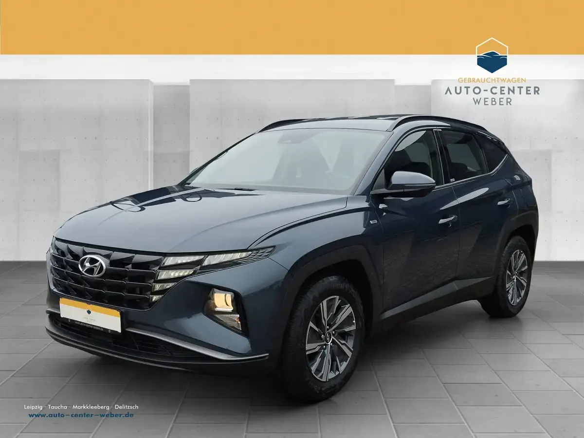 Gebraucht Hyundai Tucson Select 150 PS (110 kW) 2021 Blau SUV